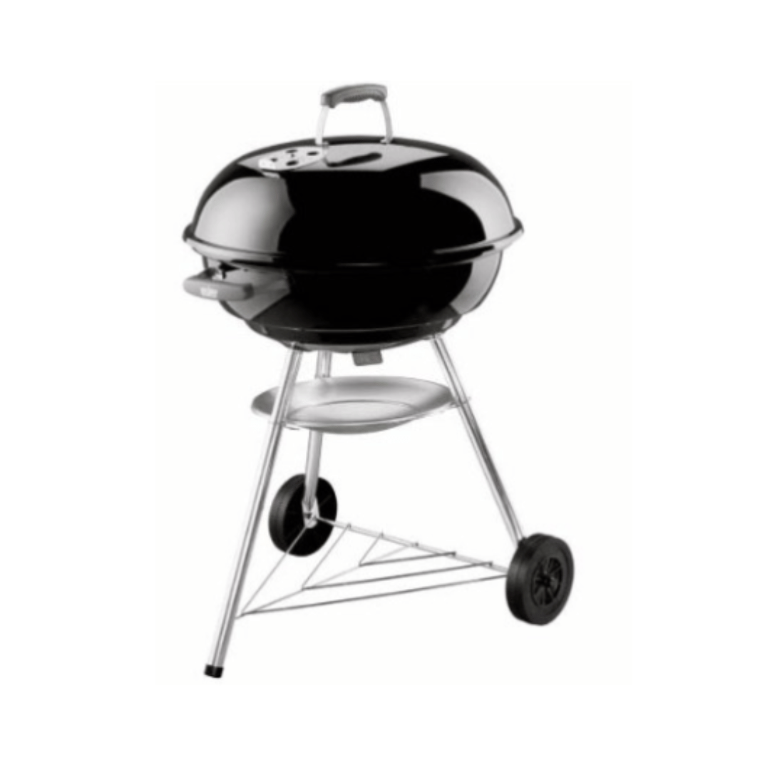 Weber 57cm Compact Kettle with Thermometer - Charcoal BBQ Grill