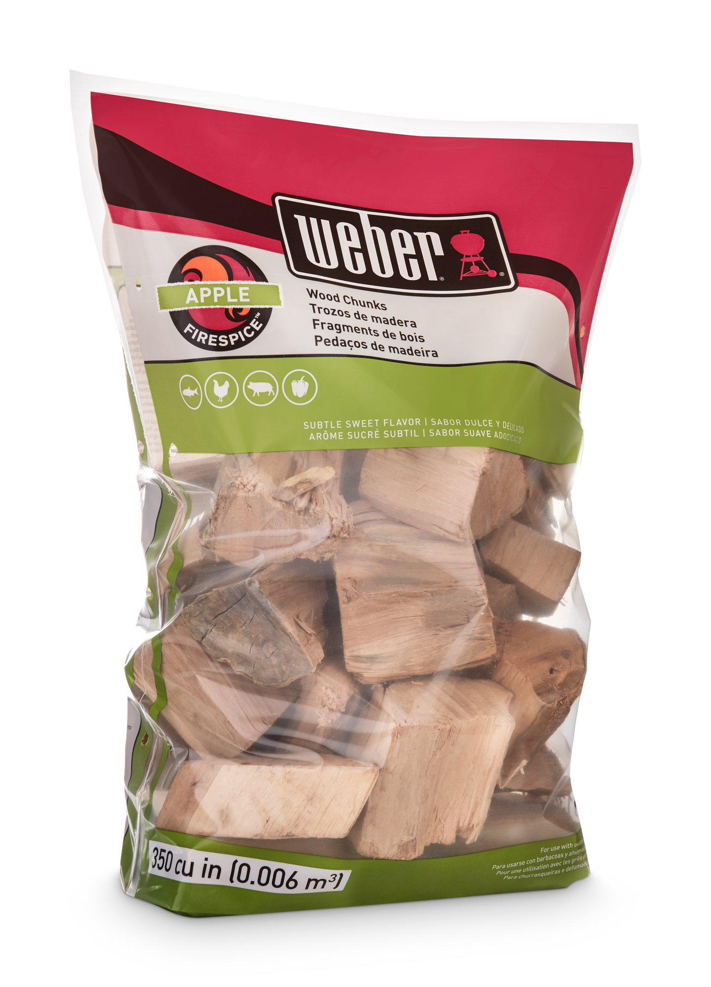 Apple Wood Chunks Weber