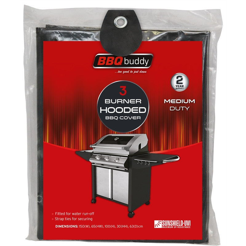 BBQ Cover 3 burner, BBQ Buddy - BBQ Warehouse