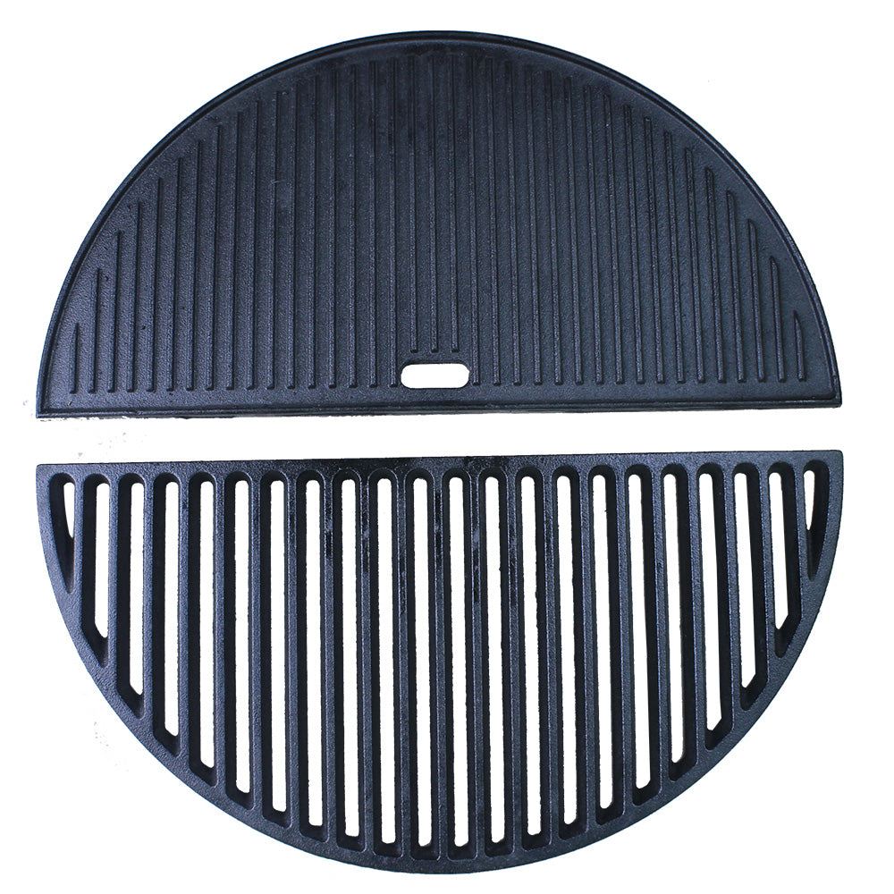 Cast Iron Half Moon Kamado Size 21", 23", 25"