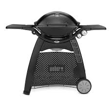 Weber Q3200 BLACK Series Gas Grill /  High Lid