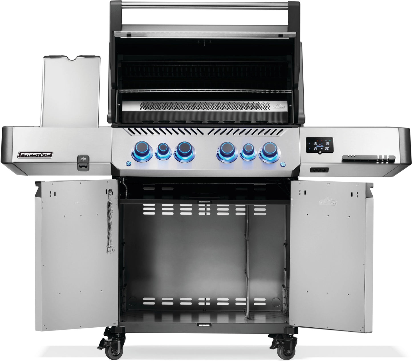 Napoleon Prestige® 500 Connected, Gas Grill with Infrared Side and Rear Burner, Stainless Steel [GEN-2] P500VXRSIBPSS
