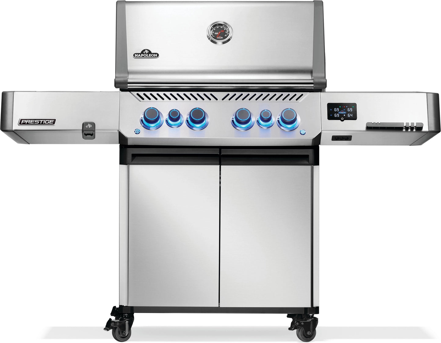 Napoleon Prestige® 500 Connected, Gas Grill with Infrared Side and Rear Burner, Stainless Steel [GEN-2] P500VXRSIBPSS
