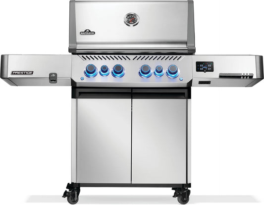 Napoleon Prestige® 500 Connected, Gas Grill with Infrared Side and Rear Burner, Stainless Steel [GEN-2] P500VXRSIBPSS
