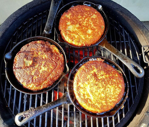TOPQ Cast Iron Pan Big