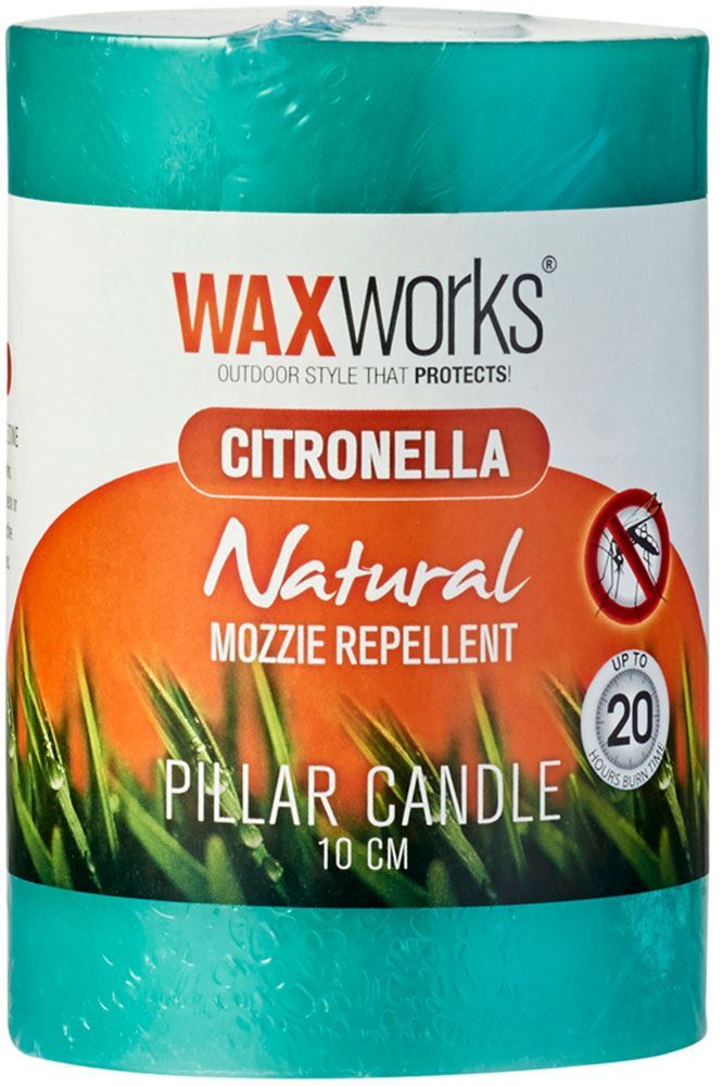 Waxworks Pillar Candle 10cm