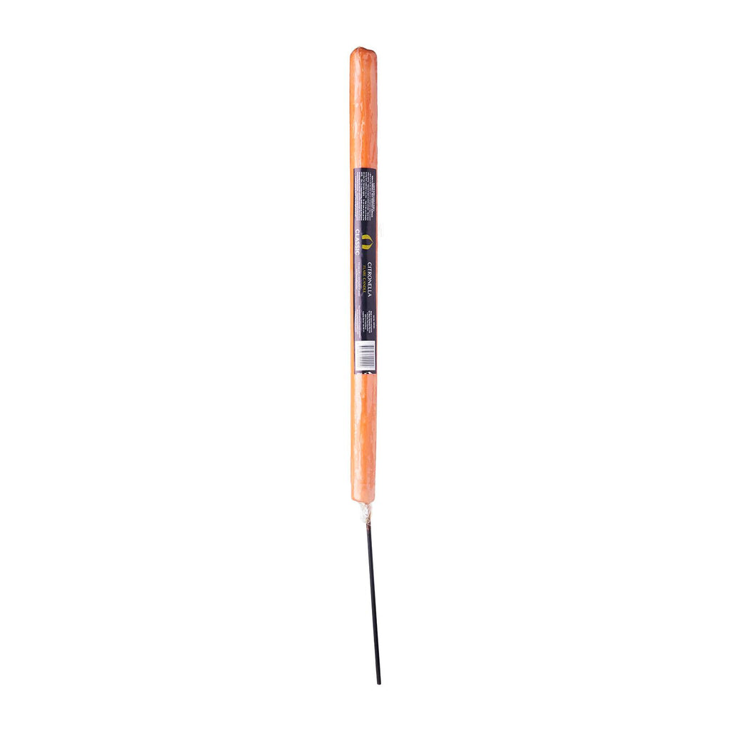 Waxworks Citronella Flare Candle - Orange