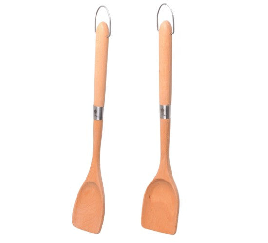 Weber 2 Piece Wok Tool Set - Spoon & Spatula - BBQ Warehouse - 3