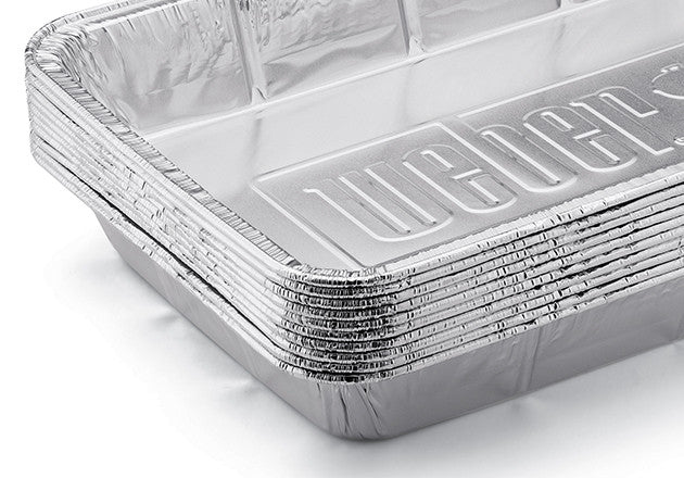 Weber, Small Drip Pans (10 Packs) - BBQ Warehouse - 2