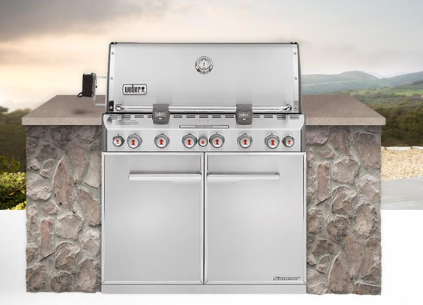 Weber Summit S670 – 6 Burners Stainless Steel Gas BBQ Grill
