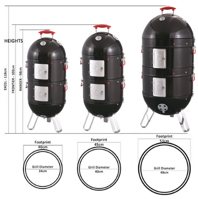 ProQ Excel 20 Elite - 3 in 1 BBQ