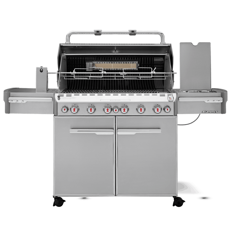 Weber Summit S670 – 6 Burners Stainless Steel Gas BBQ Grill