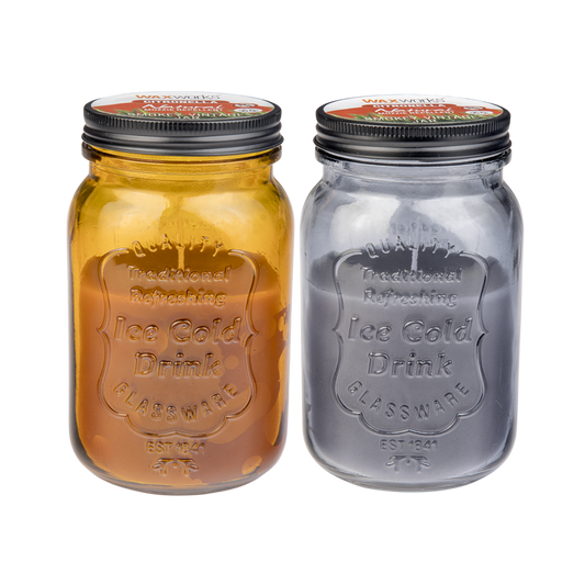 Waxworks Citronella Smokey Vintage Jar