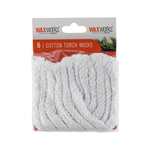 Waxworks Cotton Torch Wicks