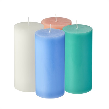 WaxWorks Citronella Pillar Candle - Orange Candles
