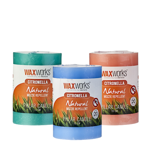 Waxworks Pillar Candle 10cm
