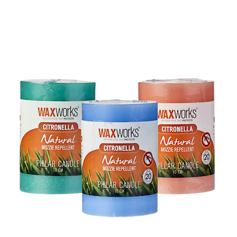 Waxworks Pillar Candle 10cm